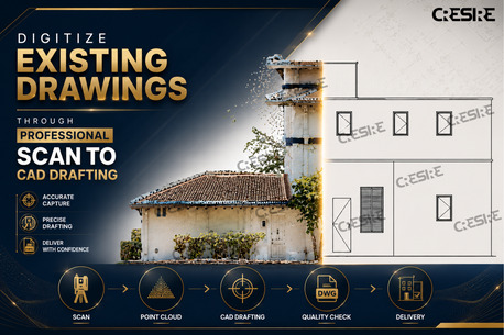 Chicago, Construction, Digitize Existing Drawings Through Professional Scan To Cad Drafting