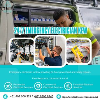 Melbourne, Business, Emergency Electrician Kew &ndash; Available 24/7 In Melbourne, Victoria