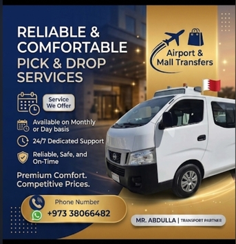 Manama, Passenger Transport, Transportation Available