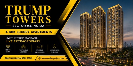 Noida, Real Estate For Sale, 2 BR,  Trump Towers Sector 94 Noida &ndash; Crafted For Modern Excellence