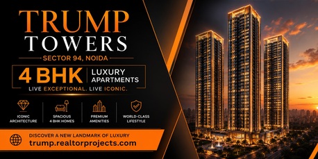 Noida, Real Estate For Sale, 2 BR,  Trump Towers Sector 94 Noida &ndash; Crafted For Modern Excellence
