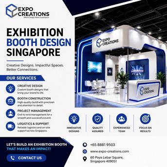 Singapore, Event Planning, Exhibition Booth Design Singapore