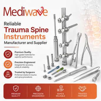 Mumbai, Health & Beauty Items, Reliable Trauma Spine Instruments Manufacturer And Supplier