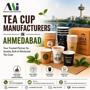 Ahmedabad, Farm & Garden, INR 1000,  Disposable Tea Cup Manufacturers In Ahmedabad For Bulk Orders