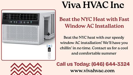 New York, Air Conditioners, USD 90,  Viva HVAC Inc.
