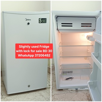 Manama, Appliances, BHD 30,  ✅️ Slightly Used Fridge With Lock For Sale  With Delivery