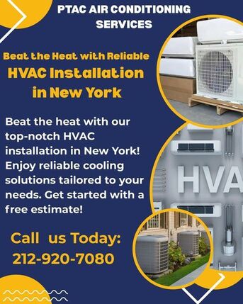 New York, Air Conditioning, PTAC Air Conditioning Services