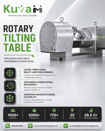 Noida, Industrial Machinery, INR 500000,  Importance Of A Rotary Tilting Table