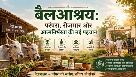 New Delhi, General, Bull Shelter: Reviving Tradition, Creating Employment, And Building Rural Self-Reliance