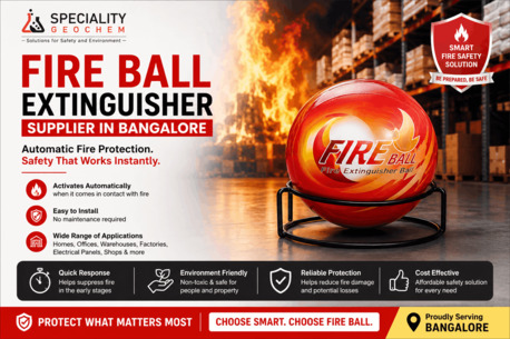 Bangalore, Industrial Machinery, Advanced Fire Ball Extinguisher In Bangalore &ndash; Smart Automatic Fire Safety Solution