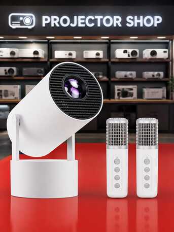 Manama, Electrical & Plumbing, BHD 22,  SMARTBARRY HT88 PRO 5G ANDROID PROJECTOR &ndash; 180° ROTATION, HDR, STEREO SOUND, 2 MIC &ndash; Call
