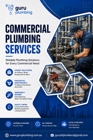 Perth, Construction, Professional Commercial Plumbing Services You Can Trust