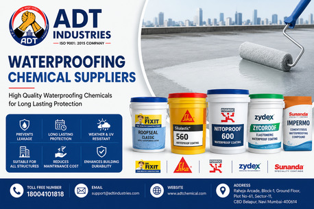 Mumbai, Materials, INR 1,  Waterproofing Chemical Suppliers &ndash; ADT Industries Pvt. Ltd.