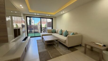 Abdoun, Apartments, Flats, Houses & Villas, JOD 13/year,  Furnished,  2 BR,  Modern Fully Furnished Apartment For Rent In Abdoun With Amazibg Terrace