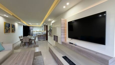 Abdoun, Apartments, Flats, Houses & Villas, JOD 13/year,  Furnished,  2 BR,  Modern Fully Furnished Apartment For Rent In Abdoun With Amazibg Terrace