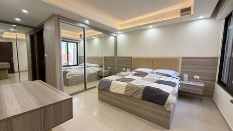 Abdoun, Apartments, Flats, Houses & Villas, JOD 13/year,  Furnished,  2 BR,  Modern Fully Furnished Apartment For Rent In Abdoun With Amazibg Terrace