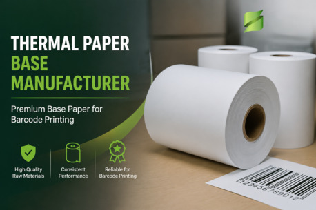 Lucknow, Business, Thermal Paper Base Manufacturer | Premium Base Paper For Barcode Printing