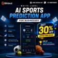 White-Label AI Sports Prediction App For Businesses - Get 30% OFF