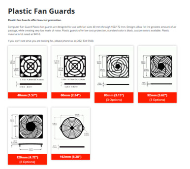 New York, Electronics, USD 05,  Premium Plastic Fan Guards &ndash; Lightweight, Low-Noise Cooling Protection | GardTec Inc
