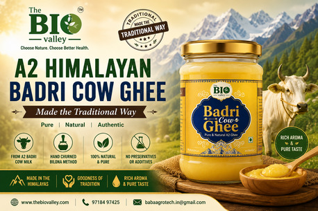 Mumbai, Food, The Bio Valley A2 Himalayan Badri Cow Ghee &ndash; Made The Traditional Way