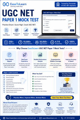 Mumbai, Education, UGC NET Mock Test 2026 &ndash; Premium Online Test Series For Paper 1