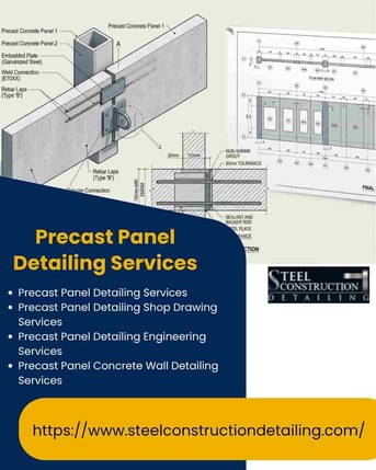 Los Angeles, Construction, Upgrade Your Project With Precast Panel Detailing Services In Los Angeles.