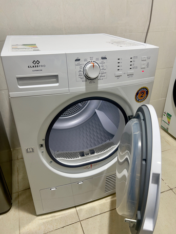 Al Olaya, Appliances, SAR 650,  Clothes Dryer (White) - 8kg - 1yr Warranty Left