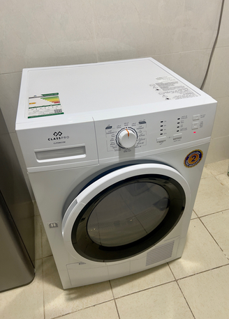 Al Olaya, Appliances, SAR 650,  Clothes Dryer (White) - 8kg - 1yr Warranty Left