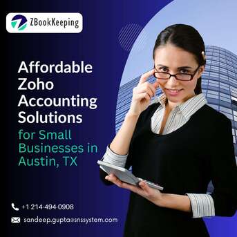 Austin, Accounting, Affordable Zoho Accounting Solutions For Small Businesses In Austin, TX