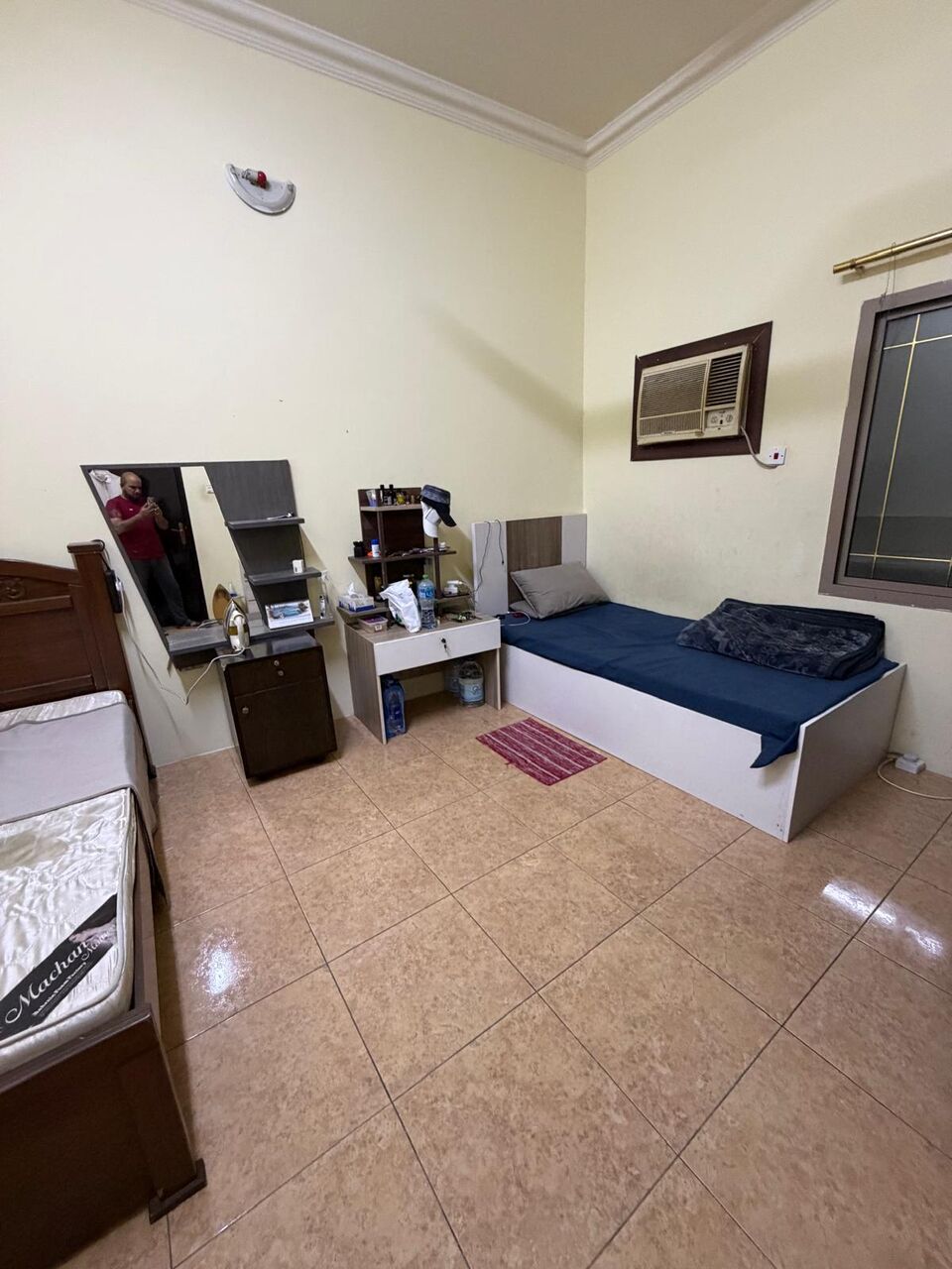 Umm Al Hassam, Rooms for Rent, BHD 120/month,  Furnished,  1 BEDROOM AVAILABLE FOR RENT NEED INDIAN NON ALCHOLIC NEAR KIMSHEALTH  MALE BACHLORE