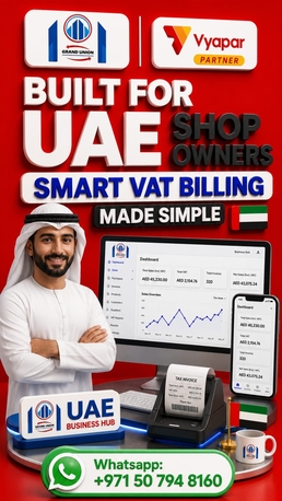 Dubai, Accounting, Accounting Software Vyapar - Grand Union Web Solutions, UAE