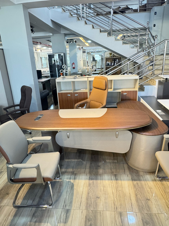 Jeddah, Furniture, SAR 1,  Complete Office Furniture Boss Sets In Unique Designs And Low Prices