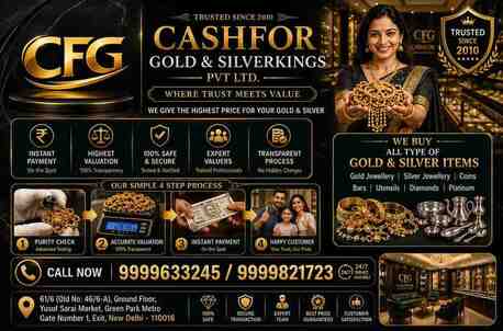New Delhi, Items Wanted, Which Silver Buyer In Uttam Nagar Gives The Best Value For Old Silver?
