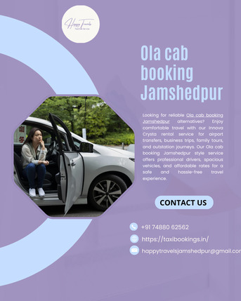 Mumbai, Travel, Affordable Ola Cab Booking Jamshedpur With Innova Crysta
