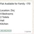 BHD 170, Family Flat For Rent