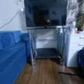 SAR 375,  40" TV PHILIPS WITH TV STAND WITH GLASS