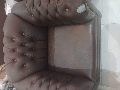 Jeddah, Furniture, SAR 1250,  Leather Sofs 4 Seater
