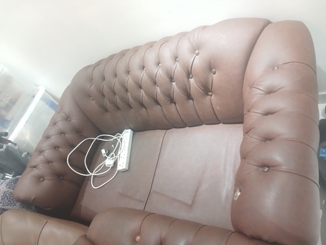 Jeddah, Furniture, SAR 1250,  Leather Sofs 4 Seater