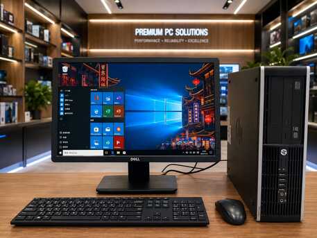 Manama, Computers, BHD 78,  HP Core I7 -Computer Set Speed 3.30Ghz 8GB RAM | 512GB SSD Win 10 Pro 19