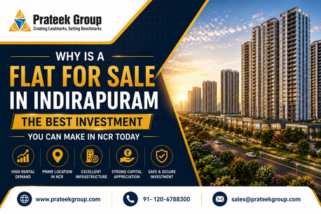 New York, Real Estate, Why Is A Flat For Sale In Indirapuram The Best Investment You Can Make In NCR Today