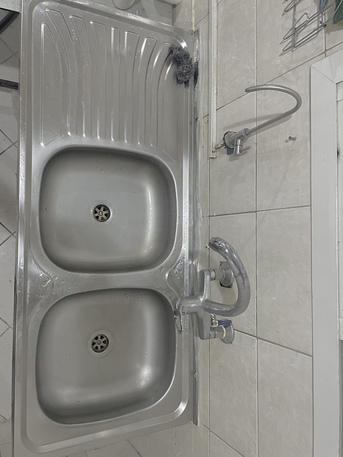 Riyadh, Furniture, SAR 450,  Kitchen Cupboard With Marble Countertop & Sink