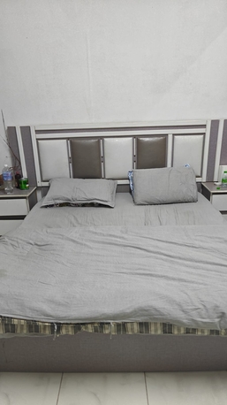 Al Rehab, Furniture, SAR 1200,  Complete Modern Turkish-Style King Bedroom Set&ndash; Good Condition &mdash; SAR 1200 (Negotiable)