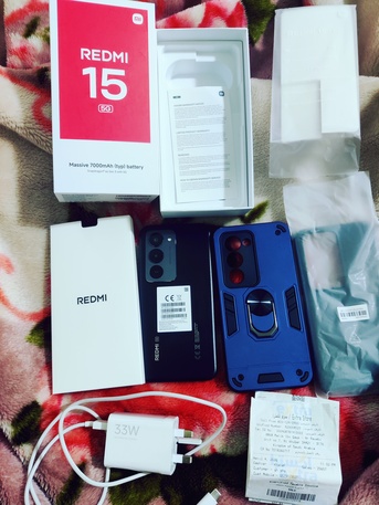 Al Naeem, Electronics, SAR 600,  Redmi 15 5G Brand New For Sale Just Pin Pack 4 April Purchase