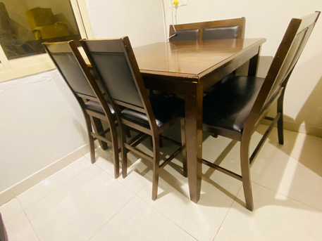 Khobar, Furniture, SAR 500,  I Am Selling Wooden Daining Table 6 Seater In Good Condition