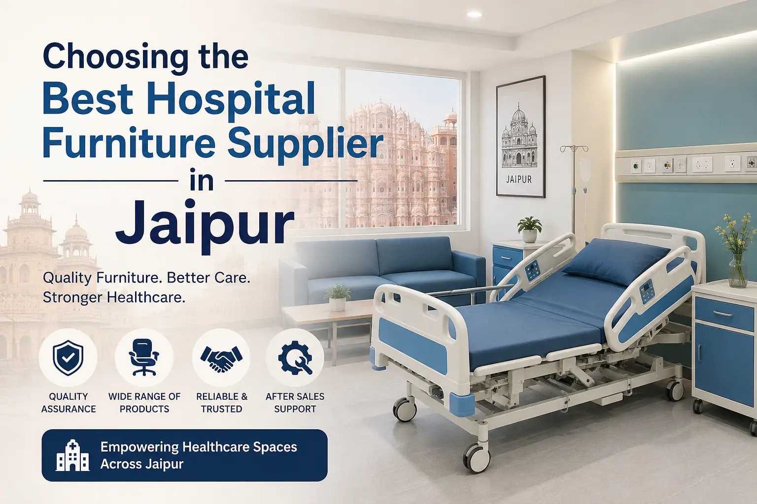 Jaipur, Health, Choosing The Best Hospital Furniture Supplier In Jaipur