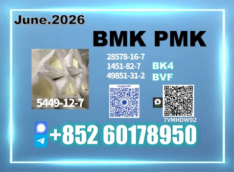 The Hague, Health & Beauty Items, Usd 170,  New B.MK CAS 5449-12-7 PM.K Trusted Partner