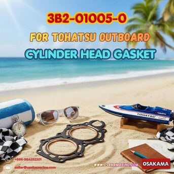 Rio de Janeiro, Auto Parts, BRL 99999,  3B2-01005-0 Cylinder Head Gasket For Tohatsu