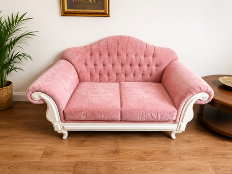 Al Khobar Al Shamalia, Furniture, SAR 100,  Elegant Pink 2 Seater Sofa
