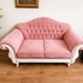 SAR 100,  Elegant Pink 2 Seater Sofa