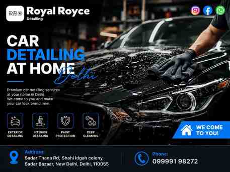 New Delhi, Cargo, Best Car Detailing At Home Delhi | Premium Mobile Car Detailing Services